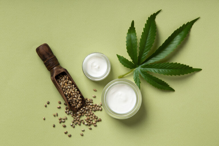 Cannabis brand reviewing terpene compliance documents and lab reports